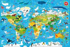 Usborne Book and Jigsaw -  Animals of the World