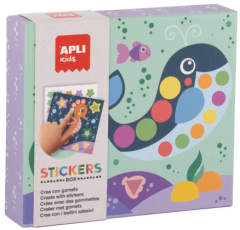 Joc educativ cu stickere - Ocean