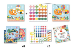 Joc educativ cu stickere - Ocean