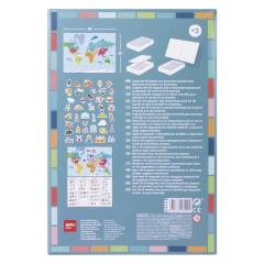 Joc educativ magnetic - Harta lumii