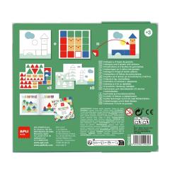 Joc educativ cu stickere - Orase
