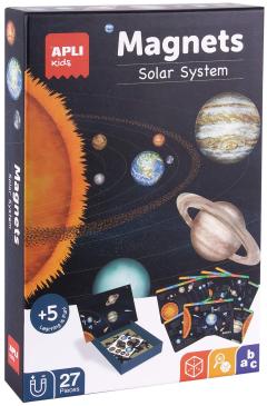 Joc educativ magnetic - Sistemul solar
