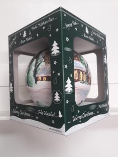 Glob - Negru lucios, Peisaj