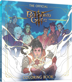 The Official Baldur's Gate 3 Coloring Book