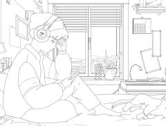 Lofi Girl Colors to Relax To