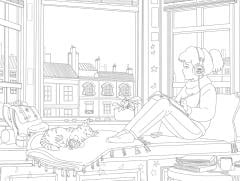 Lofi Girl Colors to Relax To