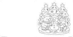 Fireside Christmas - Cute & Cozy Coloring Book