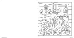 Fireside Christmas - Cute & Cozy Coloring Book
