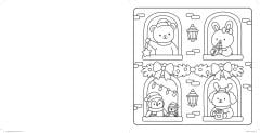 Fireside Christmas - Cute & Cozy Coloring Book
