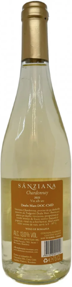 Vin alb - Sanziana Chardonnay