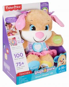 Jucarie -Fisher Price Catelusa Sis Vorbeste In Limba Romana 