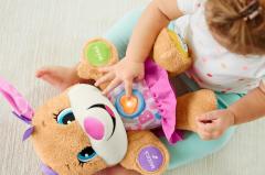 Jucarie -Fisher Price Catelusa Sis Vorbeste In Limba Romana 