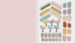 Cute 'N' Cozy Sticker Therapy: Houses