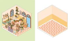 Cute 'n' Cozy Sticker Therapy: Florists