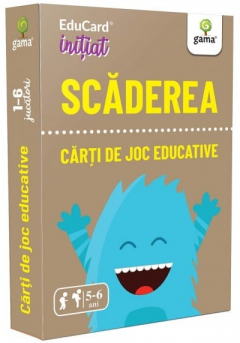 Carti de joc educative - Scaderea