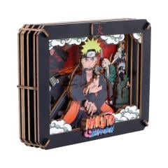 Obiect decorativ - Naruto Hokage Wooden Theatre (Medium)