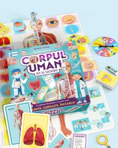 Joc educativ - Sa descoperim Corpul Uman