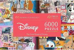 Puzzle Marea Carte a lui Disney + poster, 6000 piese