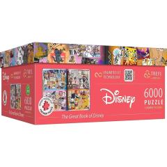 Puzzle Marea Carte a lui Disney + poster, 6000 piese