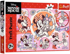Puzzle Disney Obiceiurile lui Minnie Mouse, 200 piese