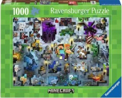 Puzzle Minecraft Mobs, 1000 piese