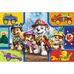 Puzzle Patrula Catelusilor si dinozauri, 100 piese
