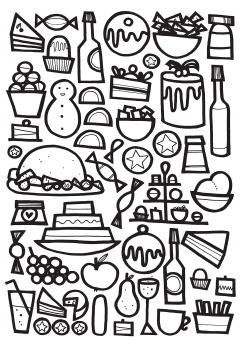 100 Christmas Colouring Book