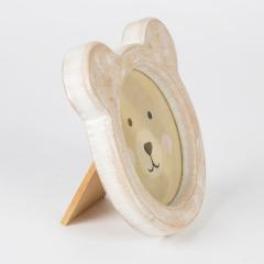 Rama foto - Bear Face Rustic Wooden | RJB Stone