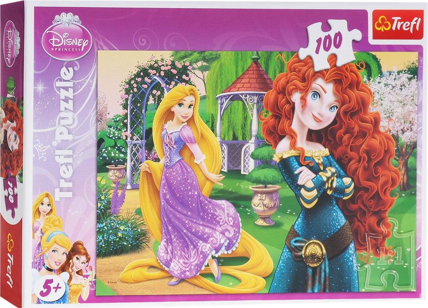 Puzzle 100 piese - Disney - Princesses - Trefl