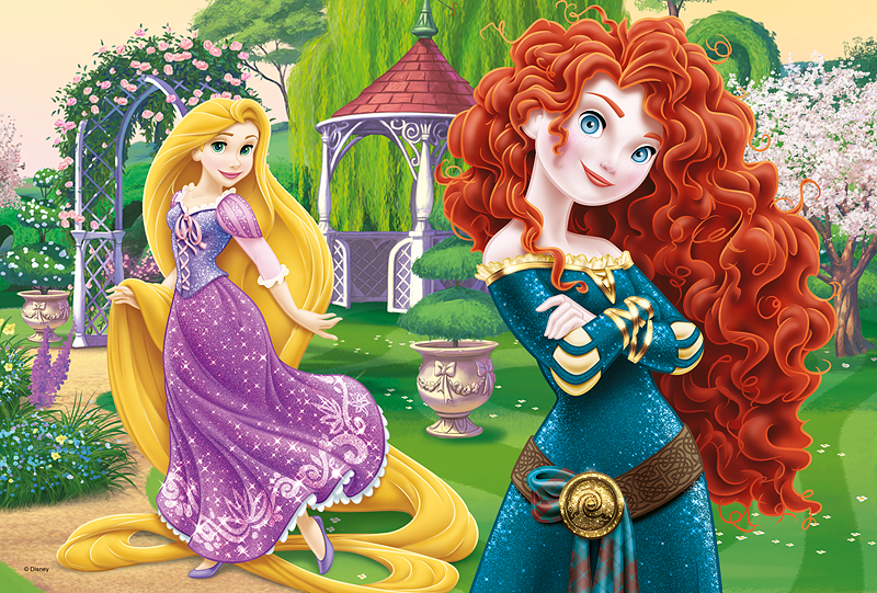 Puzzle 100 piese - Disney - Princesses - Trefl
