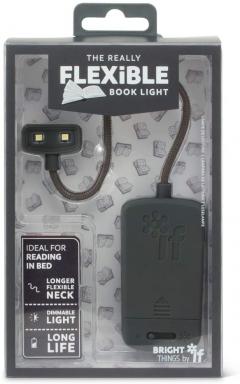 Lampa pentru citit - The Really Flexible Book Light - Grey