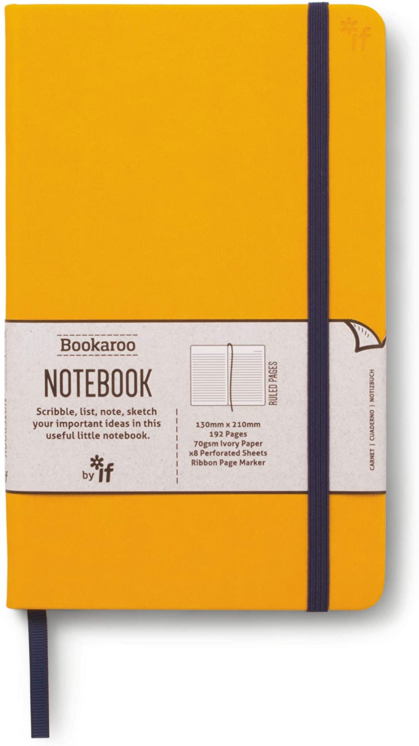 Bookaroo Notebook Journal - Black : If