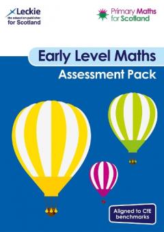 Coperta cărții Primary Maths for Scotland Early Level Assessment Pack