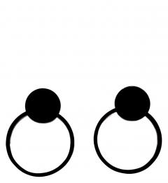 Cercei - Rotunzi negri