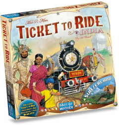 Extensie - Ticket to Ride - India + Switzerland