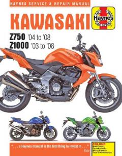 Coperta cărții Kawasaki Z750 & Z1000 (03 - 08)