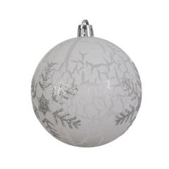 Glob decorativ - Deco Bauble Snowflake - White