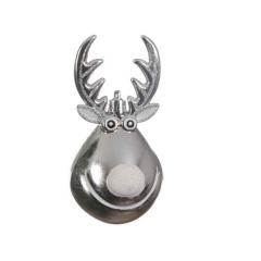 Glob decorativ - Proof Reindeer with Hanger - Silver