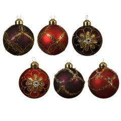 Glob decorativ - Bauble Sequin Decor - mai multe modele