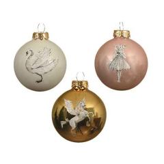 Glob decorativ - Angel Bauble - Light Gold, Blush Pink, Winter White - mai multe culori