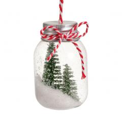 Ornament brad - Bottle with Tree - mai multe culori