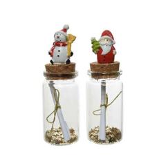 Decoratiune - Bottle with Star - mai multe modele