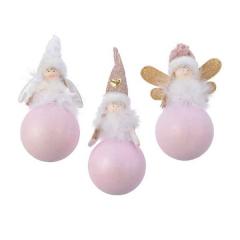 Figurina decorativa - Bauble with Angel - mai multe modele