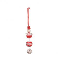Ornament brad - Iron Bell Puppets - Red and White - mai multe modele - pret pe bucata