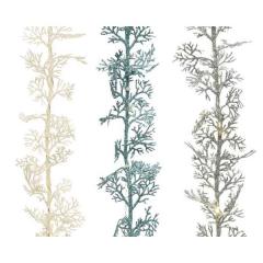 Ornament brad - Micro LED - Leaves - mai multe culori