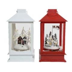 Felinar decorativ - Led Lantern - Warm White and Red - mai multe culori