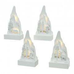 Decoratiune - Led Mountain Scenery - Warm White - mai multe modele - pret pe bucata