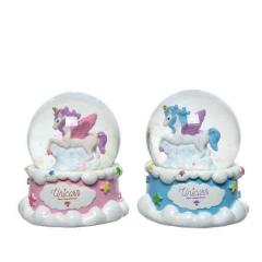 Glob decorativ - Poly Snow - Unicorn - mai multe culori