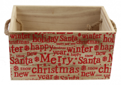 Cutie depozitare - Paulownia - Red (Mica)