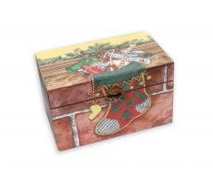 Cutie - Firwood Store Box, 12x12x20cm